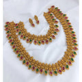 Jewellery Set (Red And Green, Free Size)