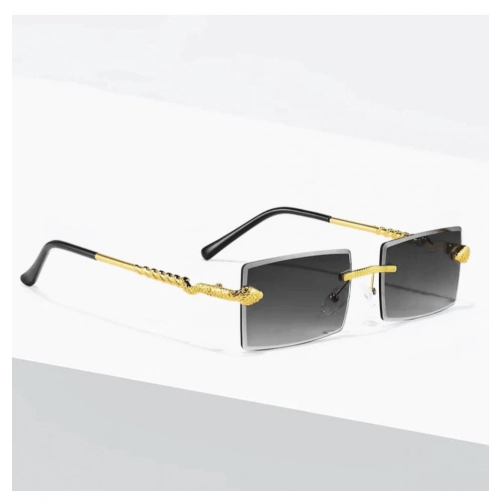 Classic Unisex UV400 Protection Sunglasses (Black) – Design 02