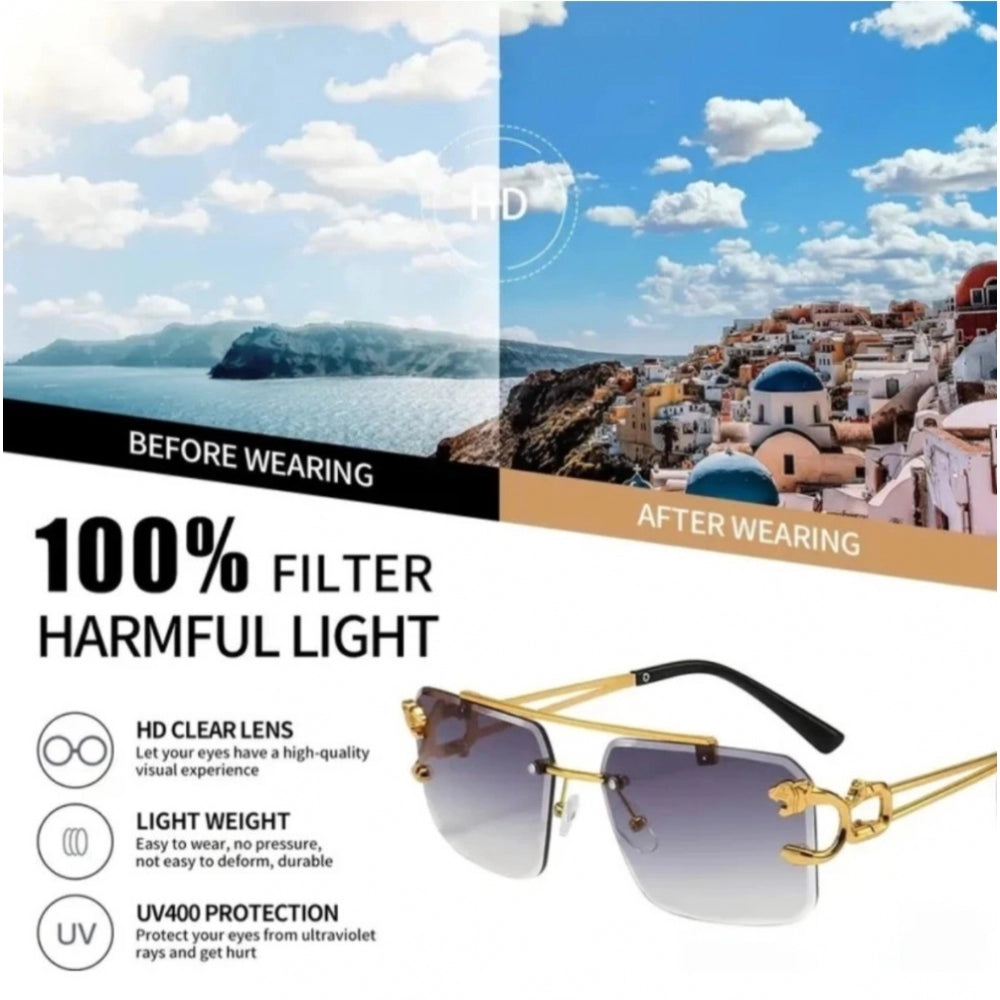 Classic Unisex UV400 Protection Sunglasses (Multicolor) – Design 03