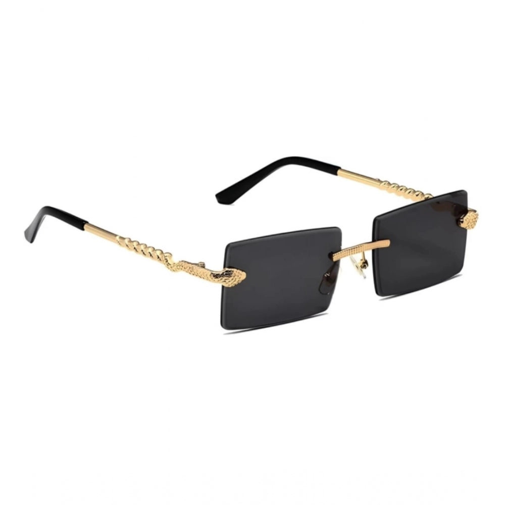 Classic Unisex UV400 Protection Sunglasses (Black) – Design 02