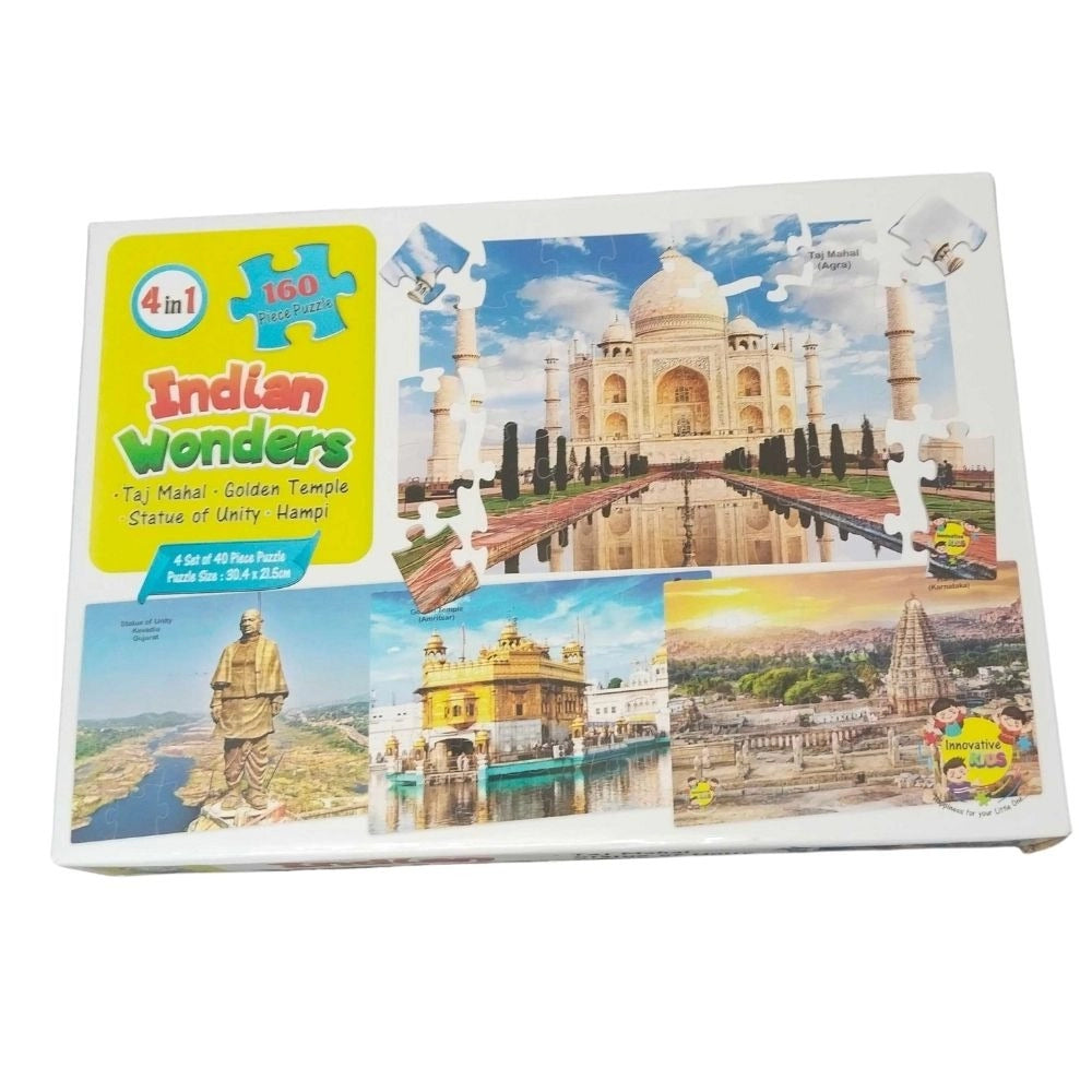 160-Piece Set Indian Wonders Puzzle – 3+ Years