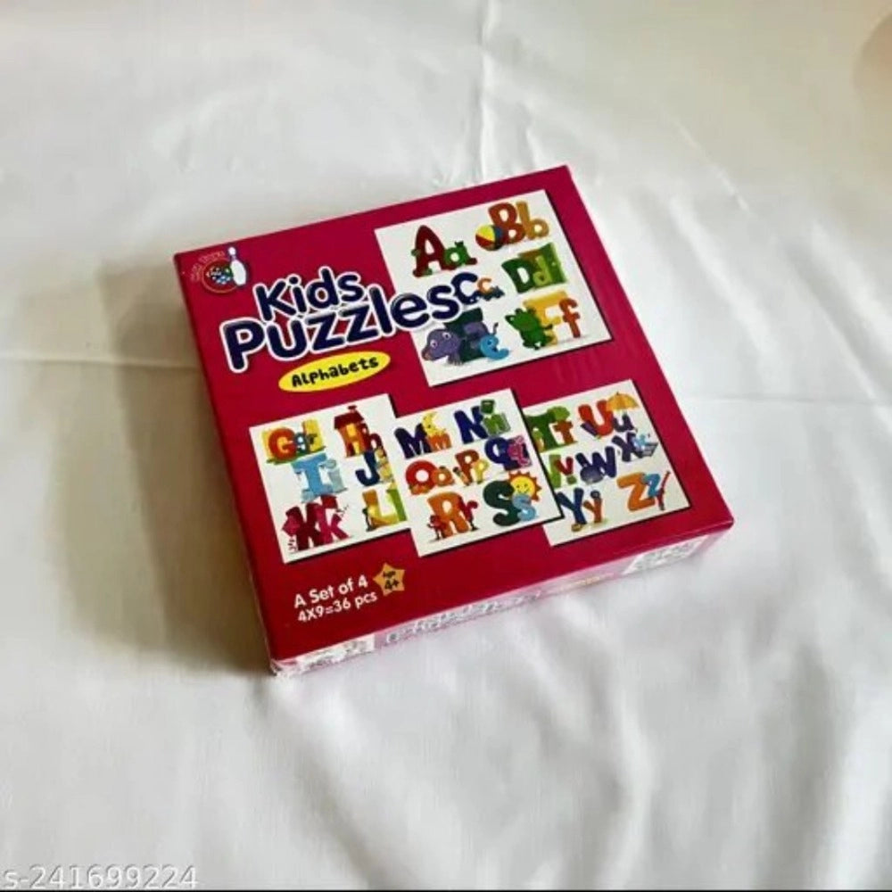 4-Piece Set Alphabet Puzzle – 4+ Years