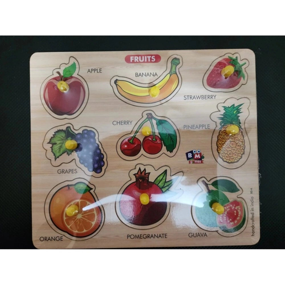 Wooden Puzzle - Fruits – 3+ Years