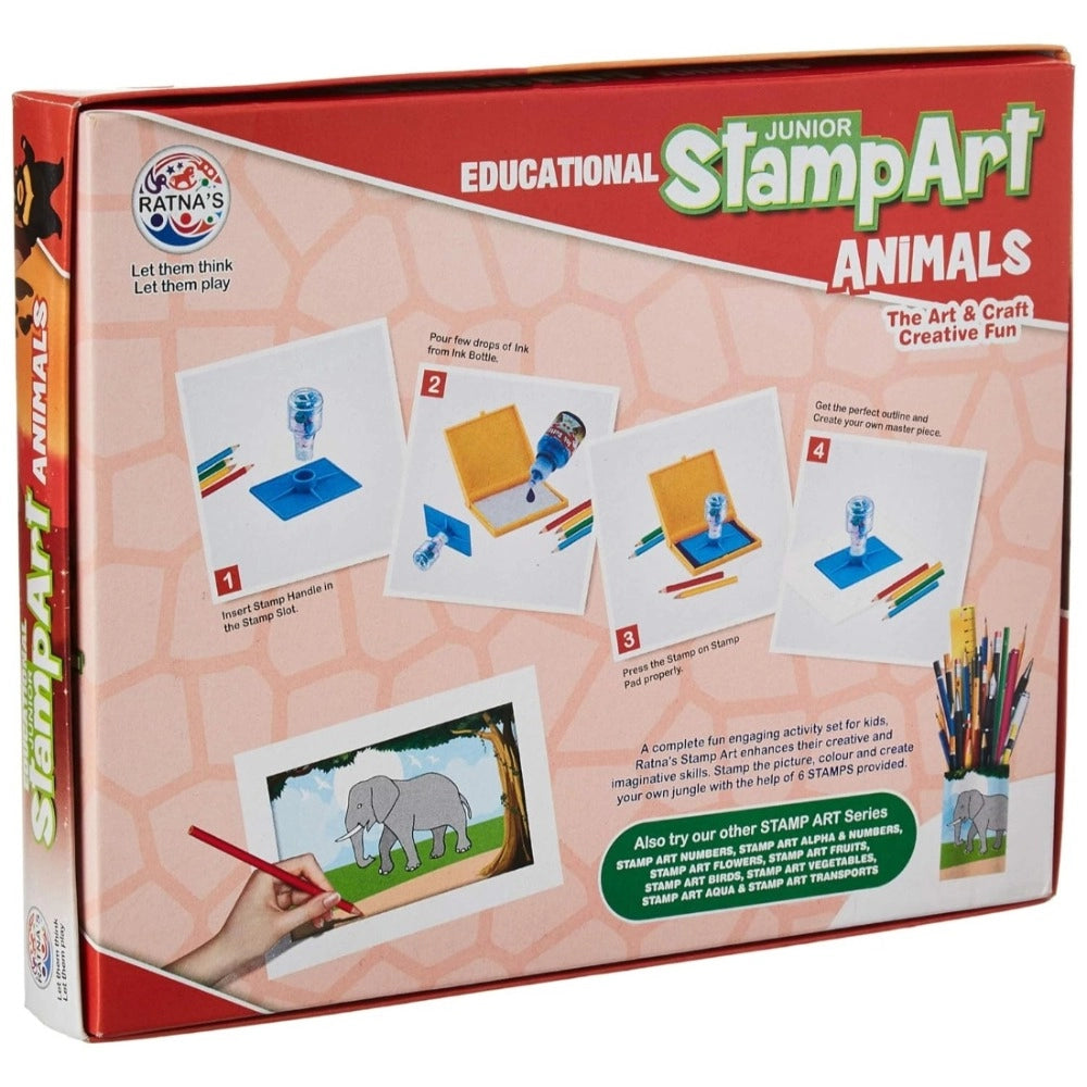 Stamp Art-Animal – 4+ Years