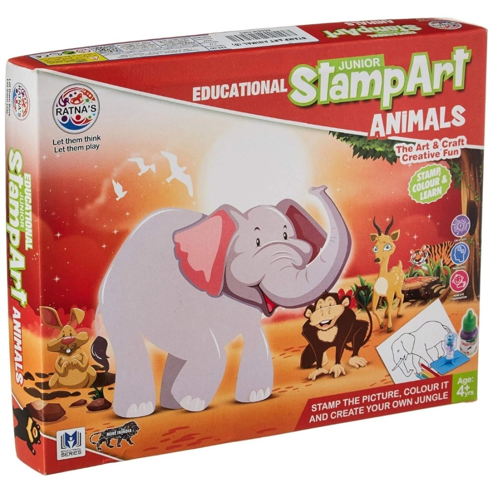 Stamp Art-Animal – 4+ Years