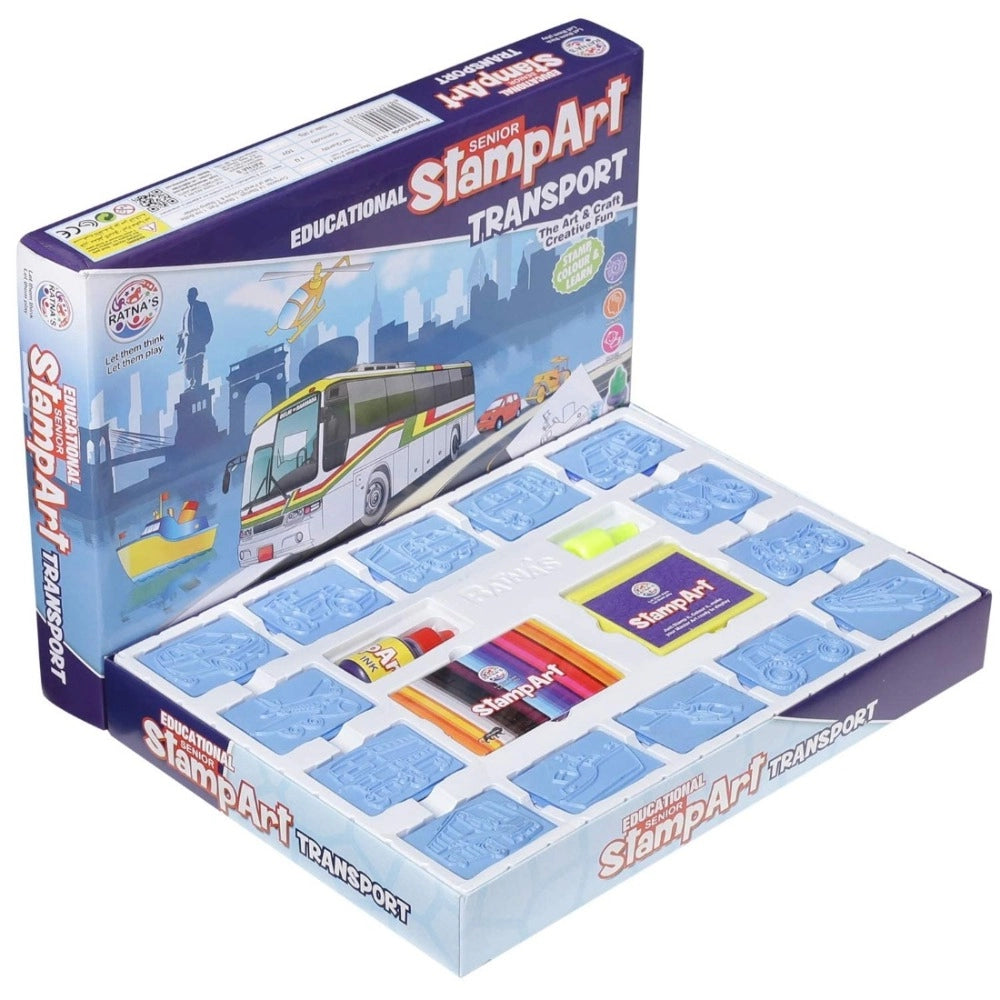 Stamp Art-Transport – 4+ Years