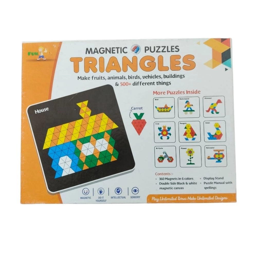Magnetic Puzzle Triangle – 3+ Years