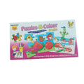 2 In 1 Puzzle & ColorsFtruit – 3+ Years