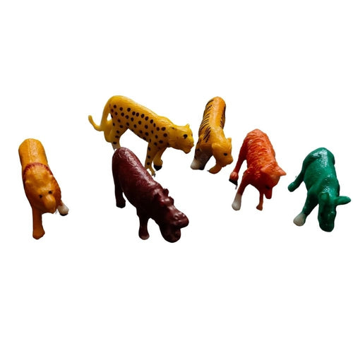 6-Piece Set Wild Animals – 1+ Years