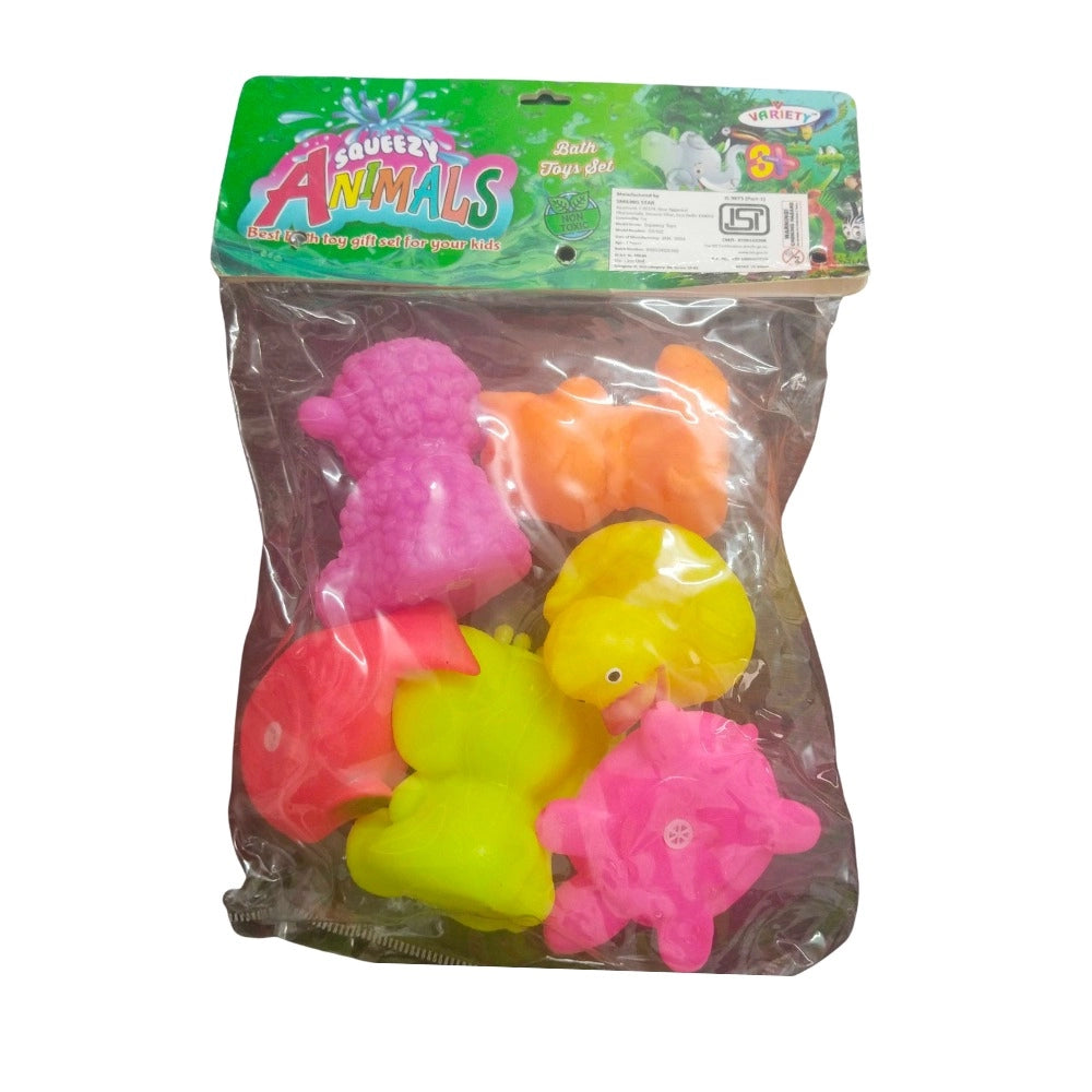 Domestic Mixed Animal Chu Chu Toys – 6+ Months