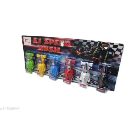 6-Piece Set Colorful Mini Pull Back car Set – 3+ Years