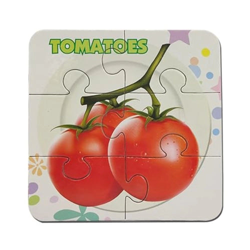 4-Piece Set Vegetable Puzzles – 3+ Years