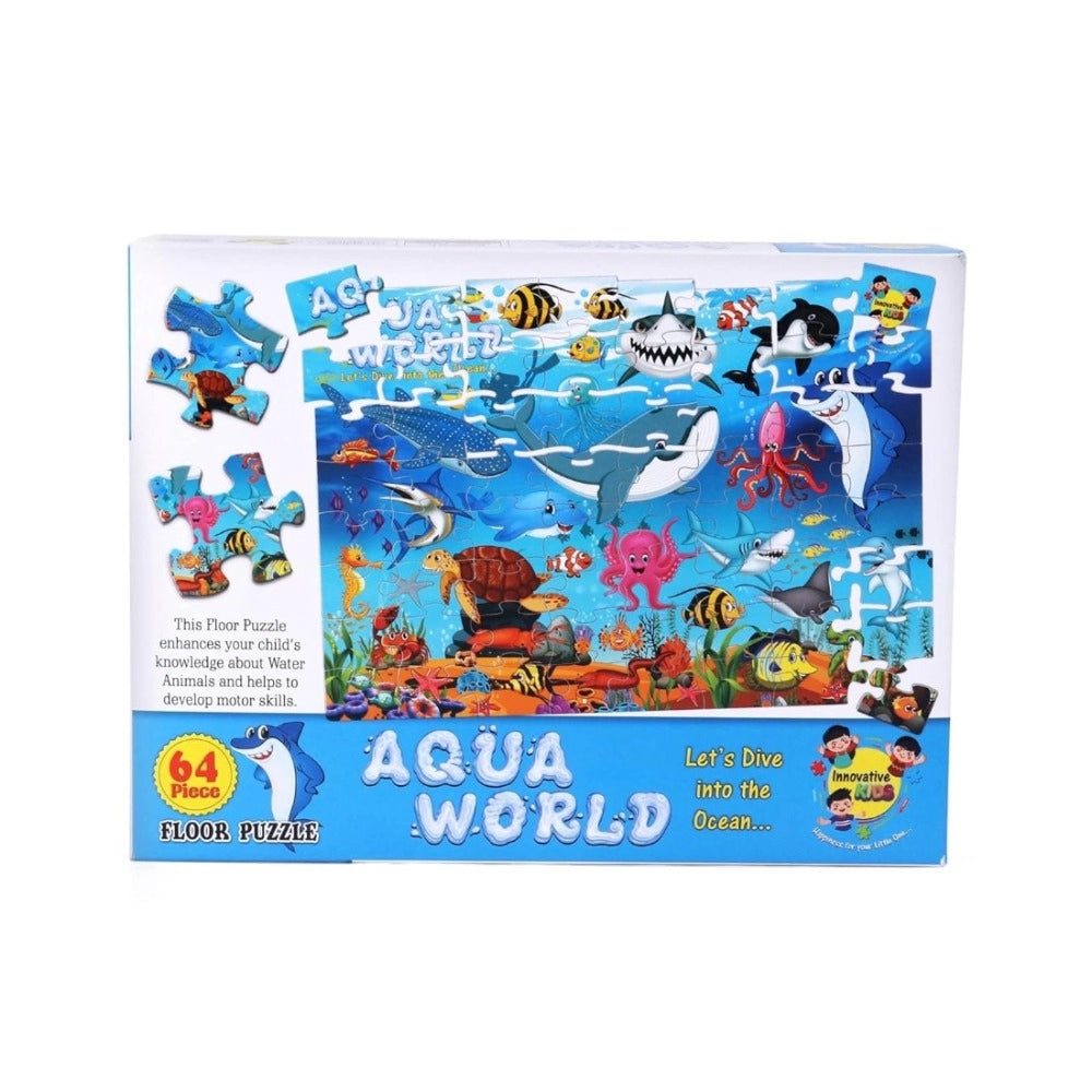64-Piece Set Aqua World Puzzle – 4+ Years