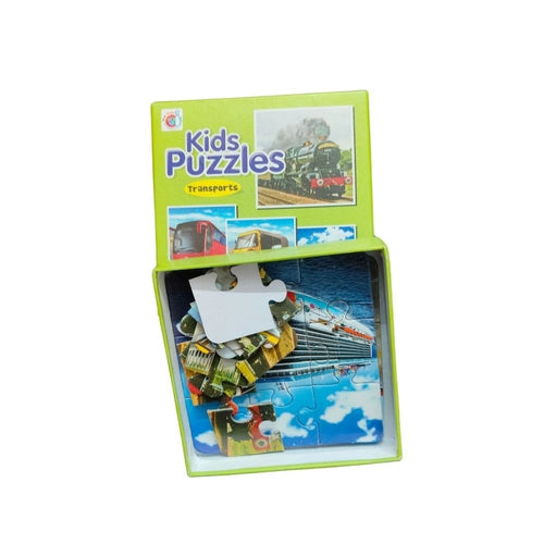 4-Piece Set Transport Puzzle – 3+ Years