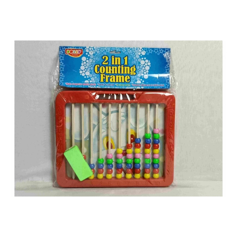 2 in 1 Counting Frame – 3+ Years
