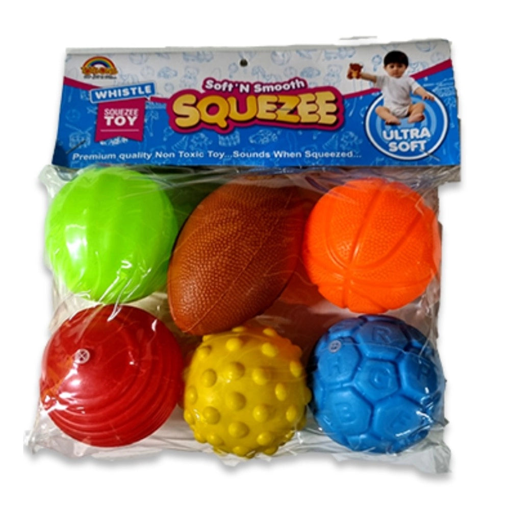 Squeeze ball (6-Piece) – 3+ Years
