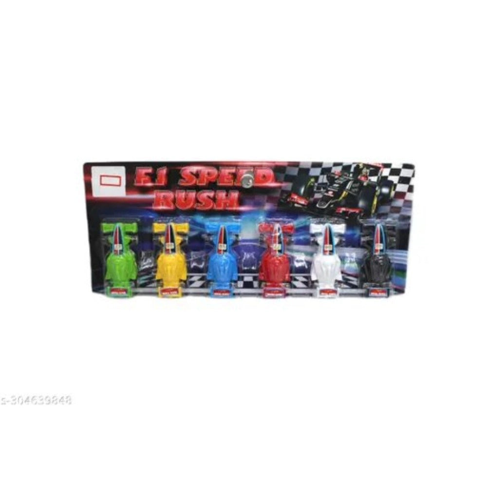 6-Piece Set Colorful Mini Pull Back car Set – 3+ Years