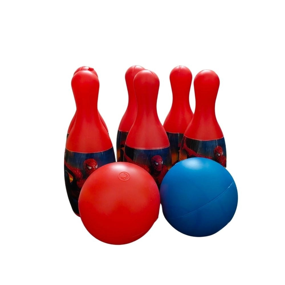 Spider Man Theme Bowling Set with two balls – 1+ Years
