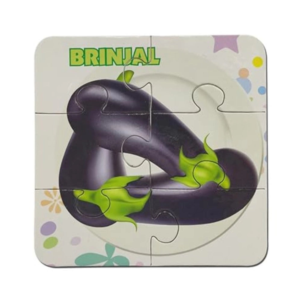 4-Piece Set Vegetable Puzzles – 3+ Years