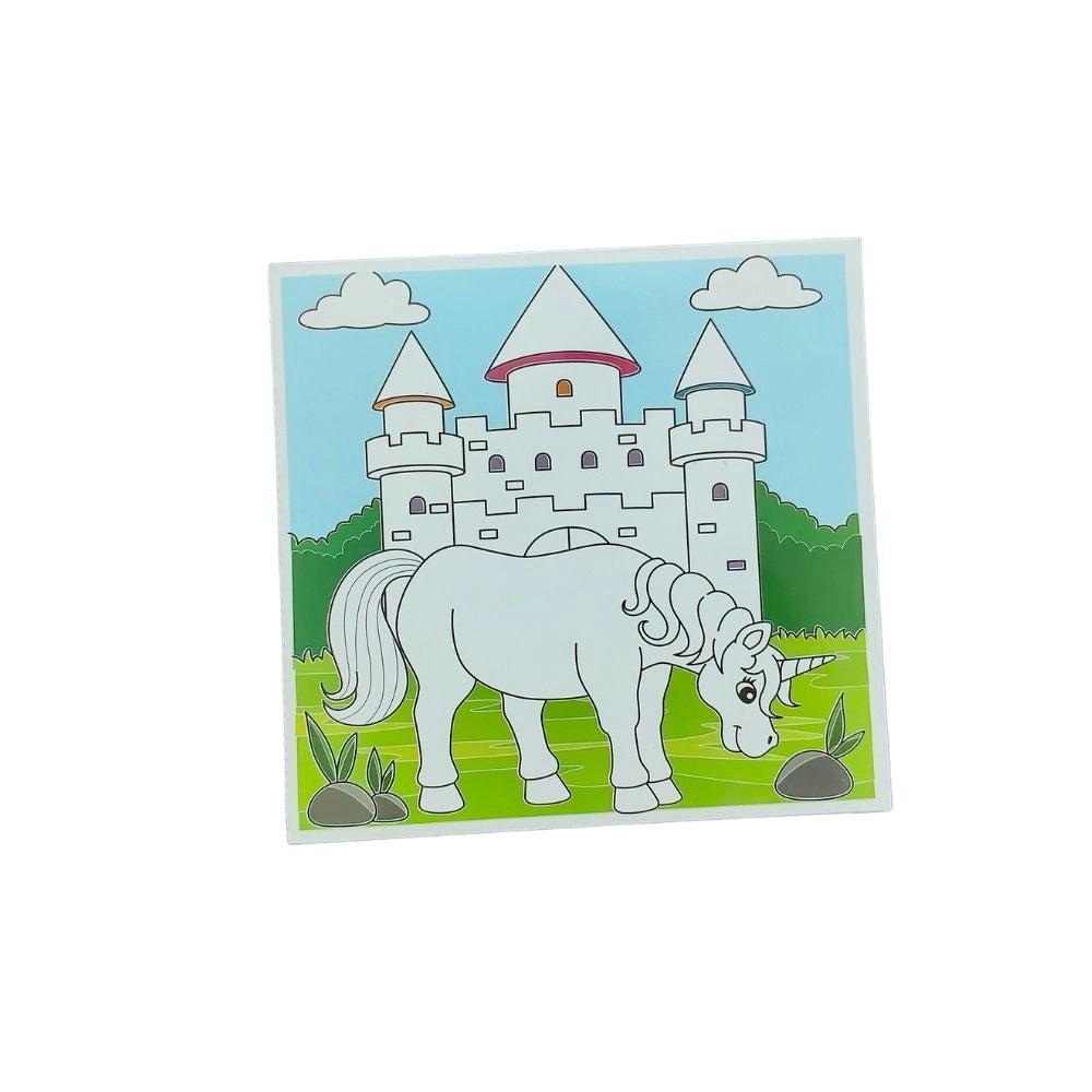 Fun With Color Coloring Board-Unicorn – 3+ Years