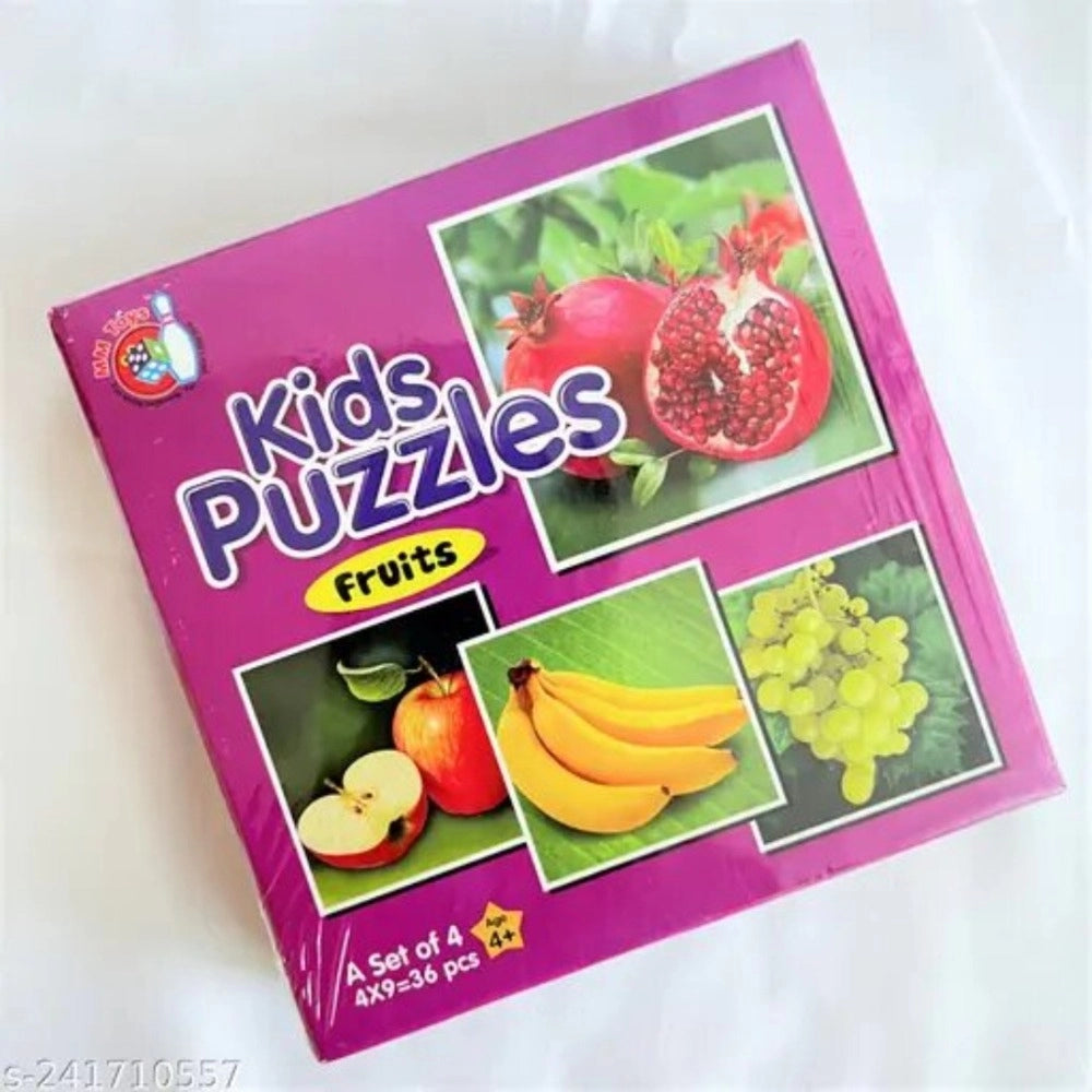 4-Piece Set Fruits Puzzle – 4+ Years