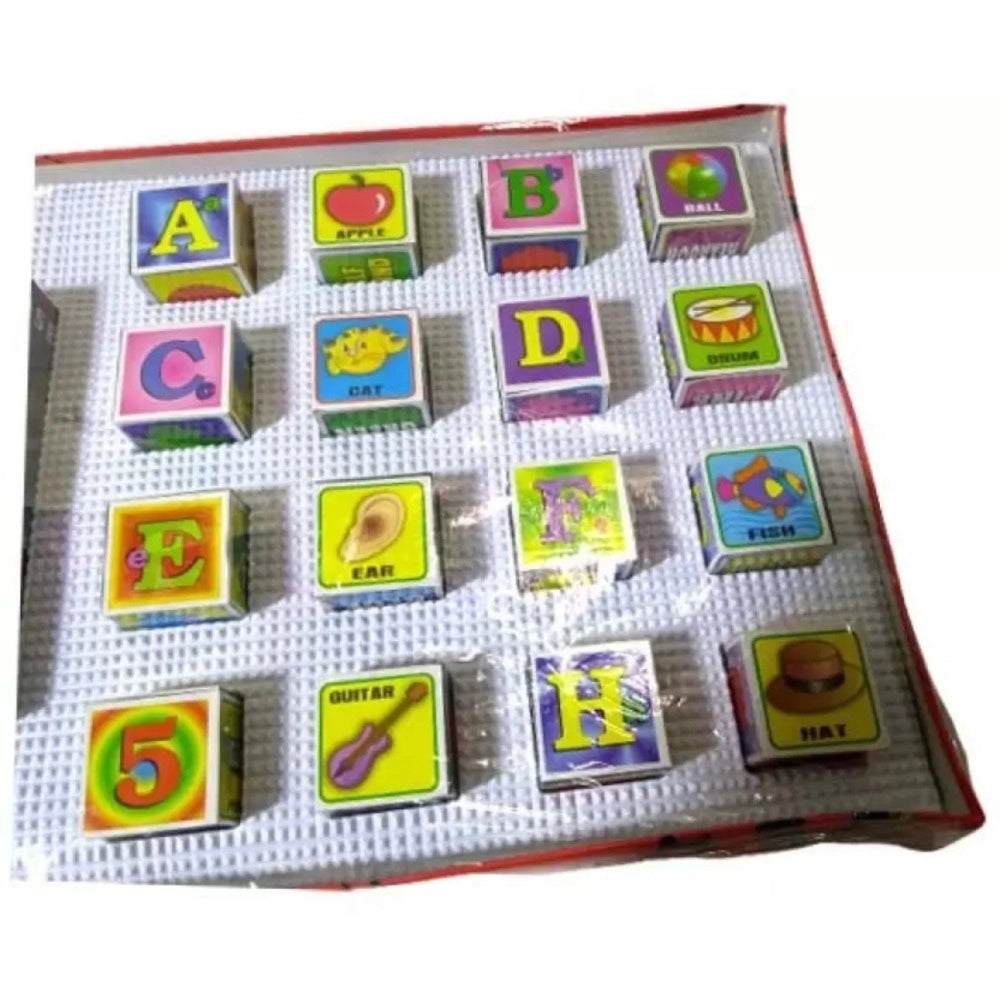 2 In 1 Sun Flower Puzzle And Blocks – 3+ Years