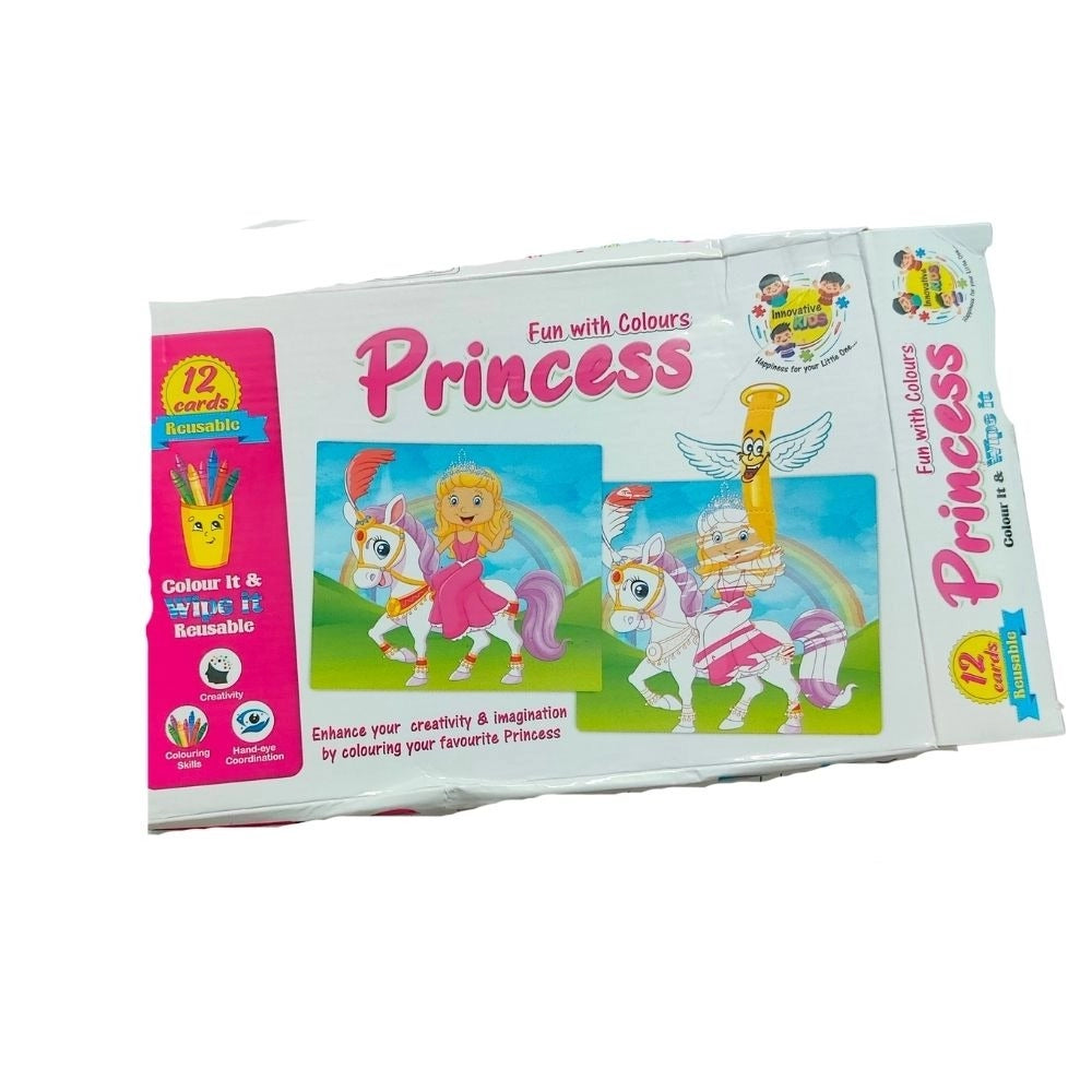 Fun With Coloring Board-Princess – 3+ Years