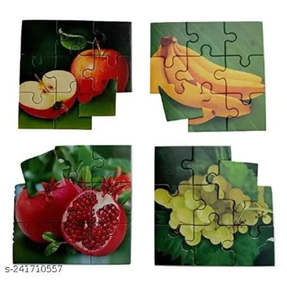 4-Piece Set Fruits Puzzle – 4+ Years