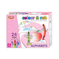 Alphabet Color And Rub With 24 Cards – 3+ Years