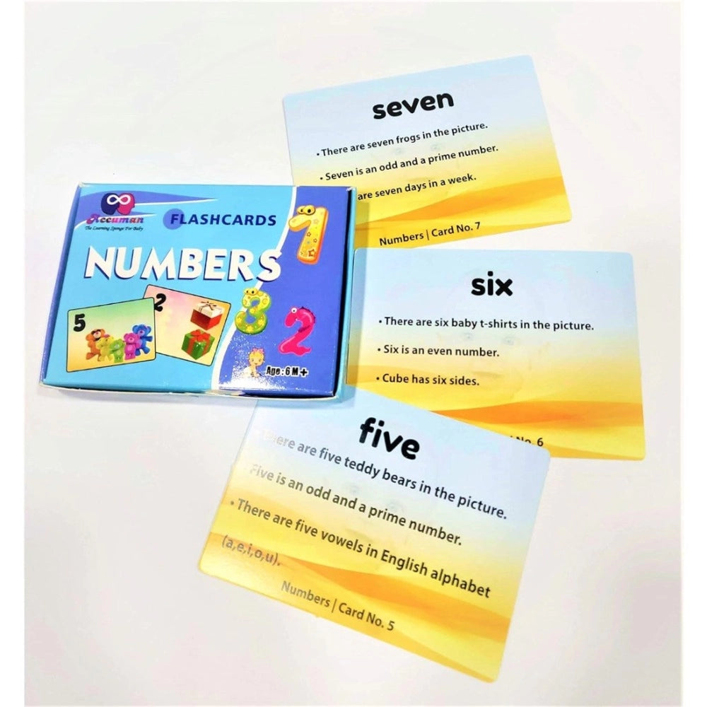 Flash Card-Number – 6+ Months