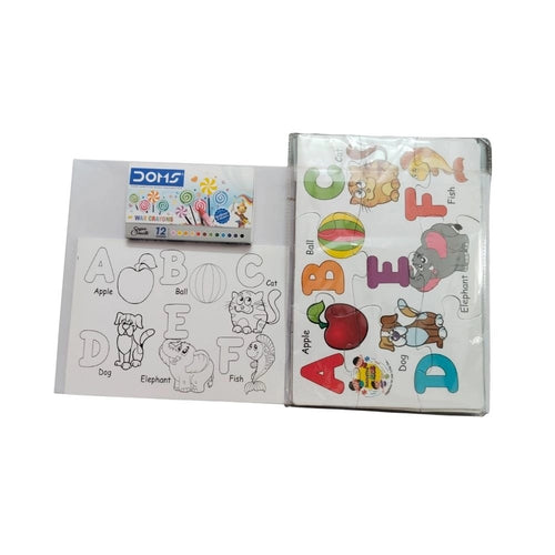 2 In 1 Puzzle & Colors Alphabet – 3+ Years