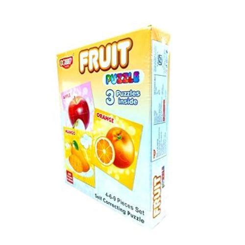 3-Piece Set Fruit Puzzle – 3+ Years
