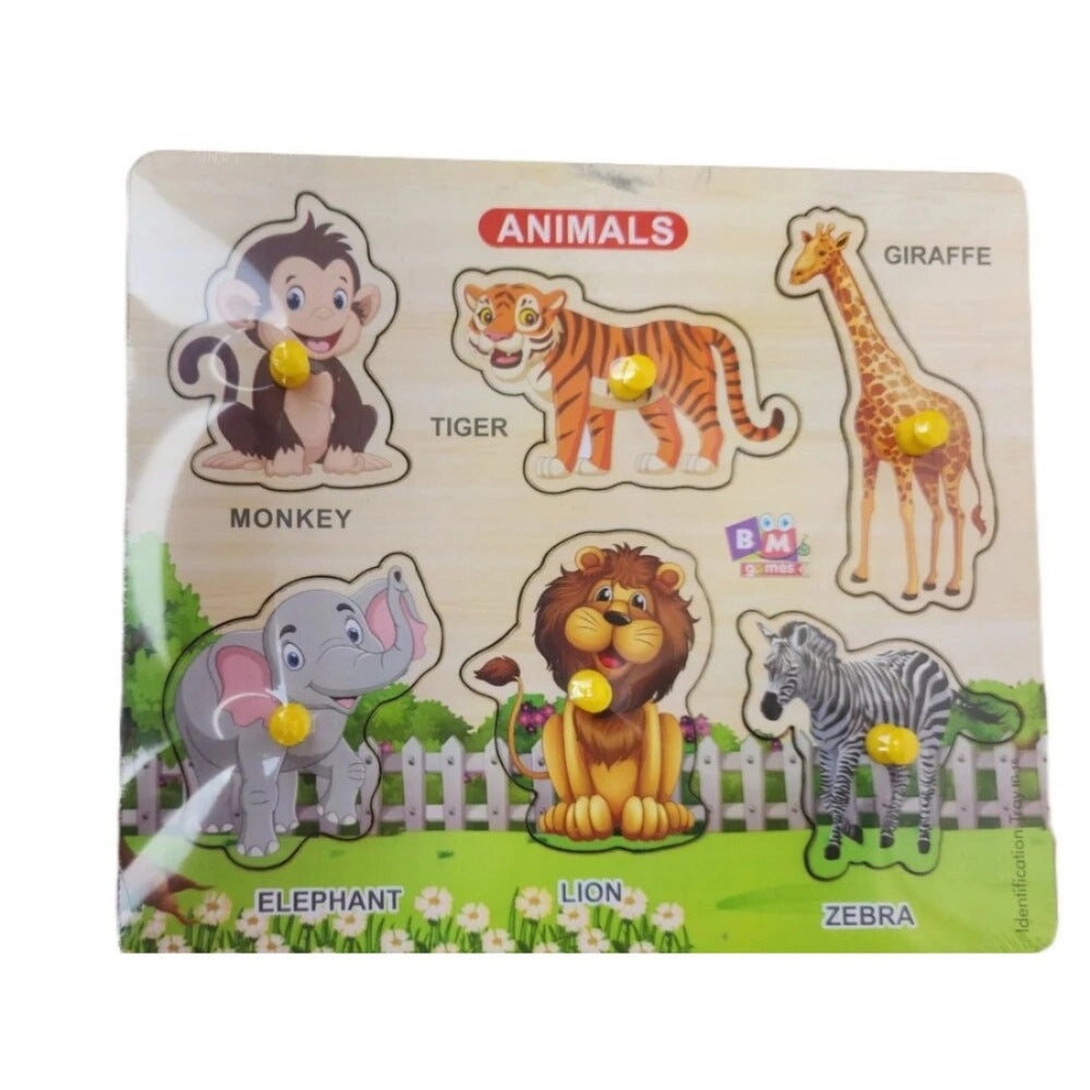 Wooden Puzzle - Animals – 3+ Years