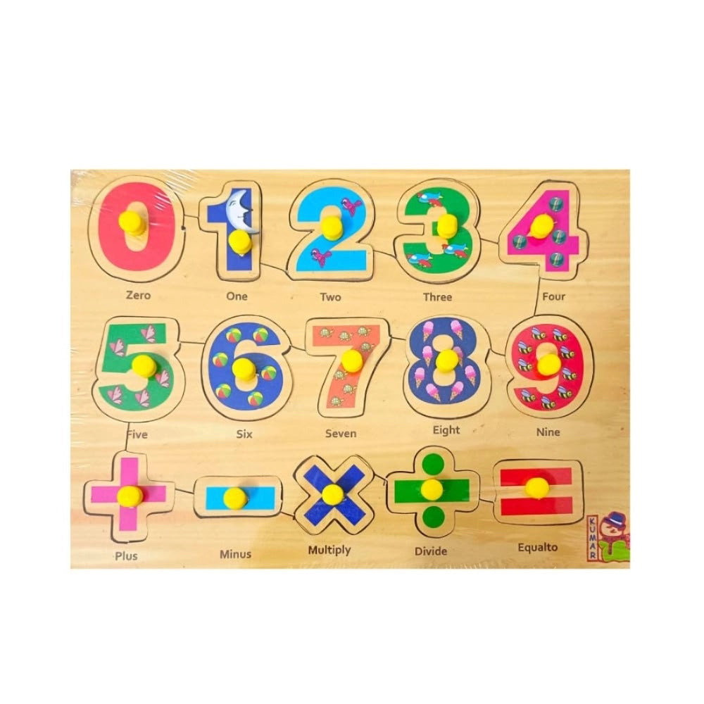 Numbers with symbols – 3+ Years