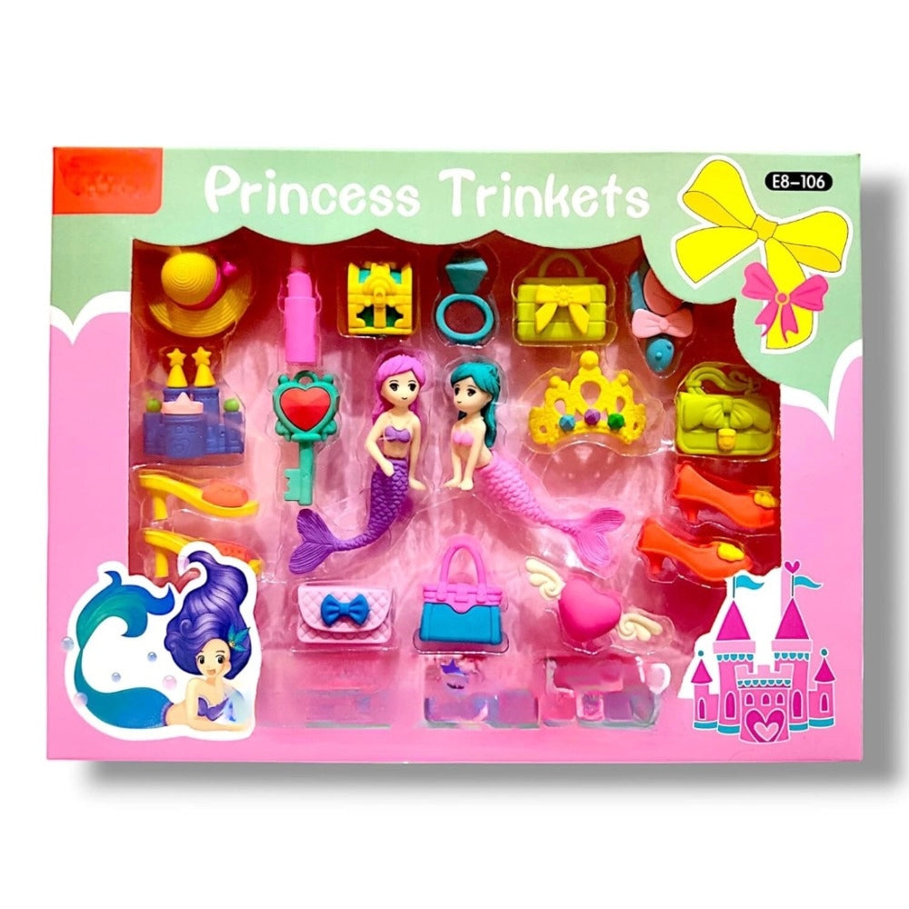 Eraser set - Mermaid theme – 5+ Years