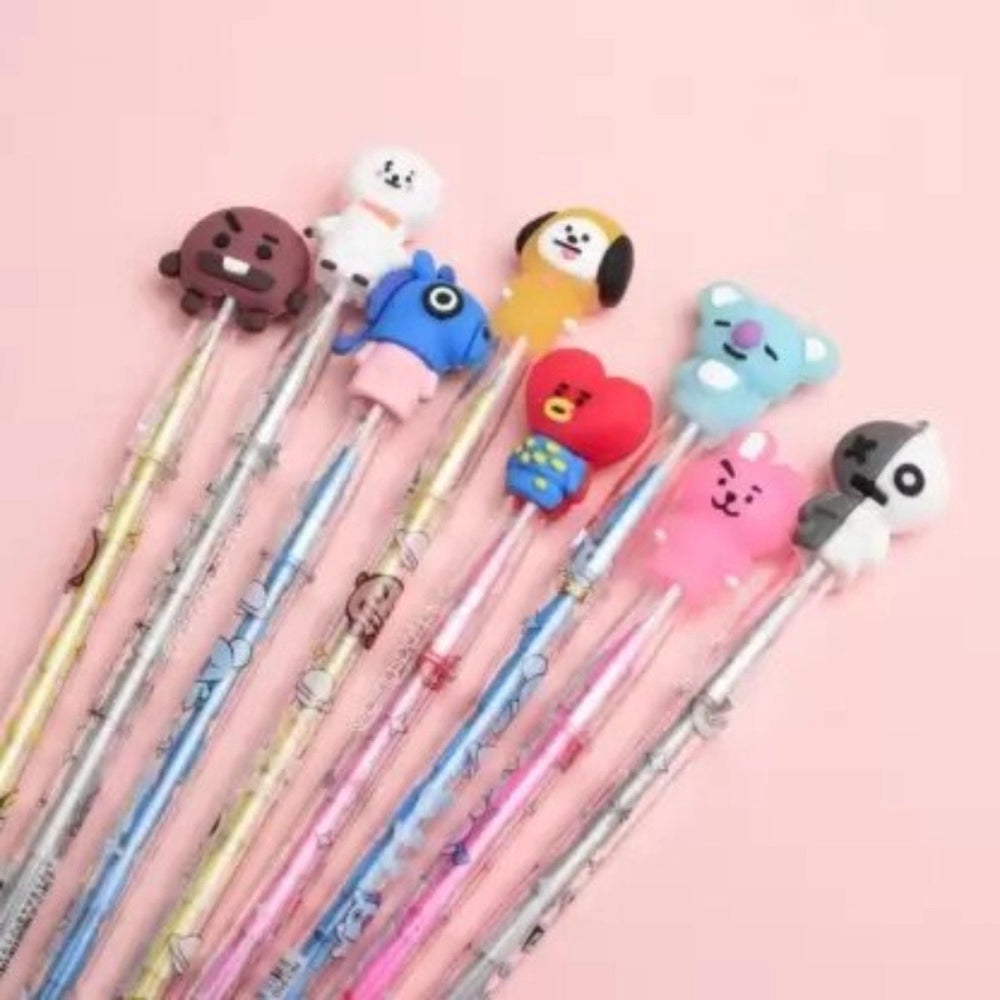Pack of 5 Bts Army Pencil Set – 3+ Years