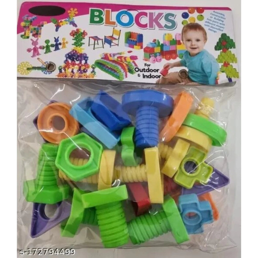 Nut & Bolt PVC Block – 3+ Years