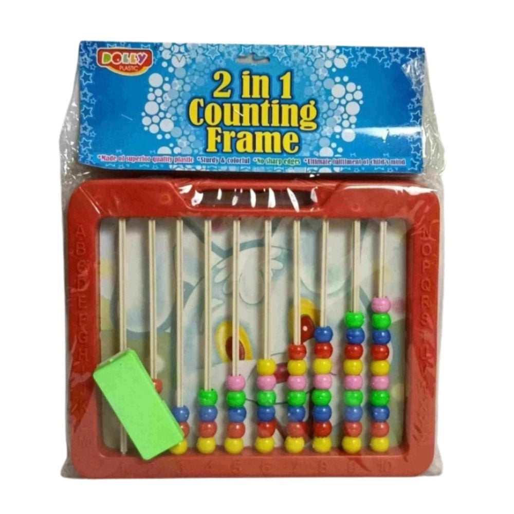 2 in 1 Counting Frame – 3+ Years