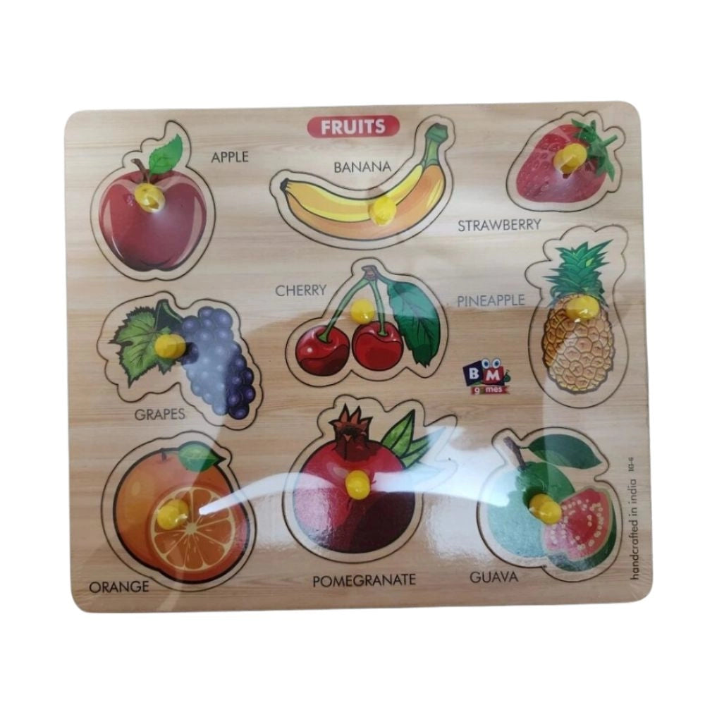 Wooden Puzzle - Fruits – 3+ Years