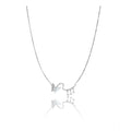 Stainless Steel Imported Stainless Steel Pendant Chain (Silver Plated)
