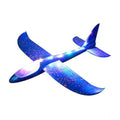 Plastic 3D Throw Foam Plane Aeroplane Gliders, Flying Aircraft Pack of 1 (Multicolor)