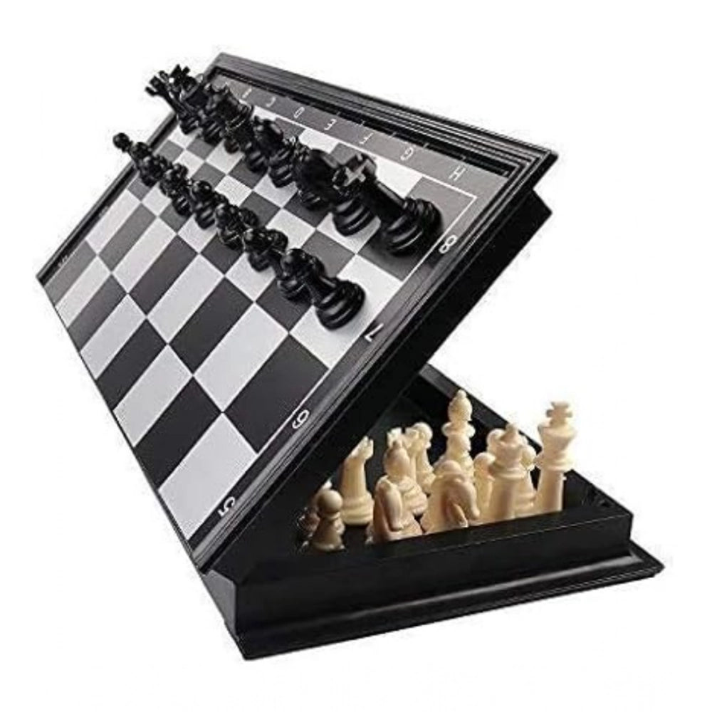 Plastic Chess Board Game For Kids And Adults (Multicolor)