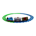 Plastic Thomas Express Train 11-Piece Toy Set With Tracks (Multicolor)