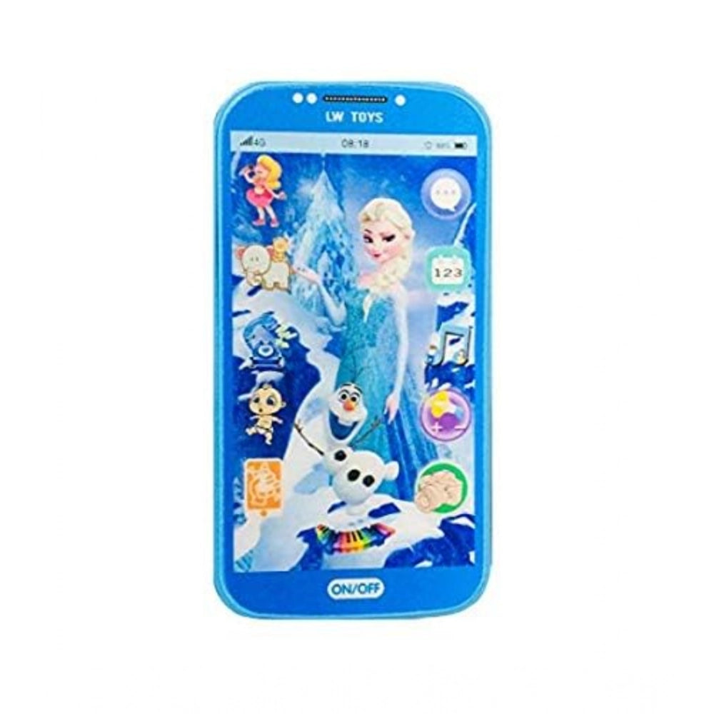 Plastic Mobile Smartphone With Touch Screen And Multiple Sound Effects (Multicolor)
