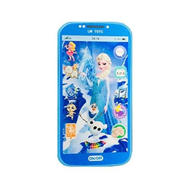 Plastic Mobile Smartphone With Touch Screen And Multiple Sound Effects (Multicolor)