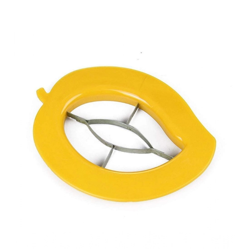 Pack of 5 Mango Cutter And Slicer Tool – with Stainless Steel Blades (Assorted Color)