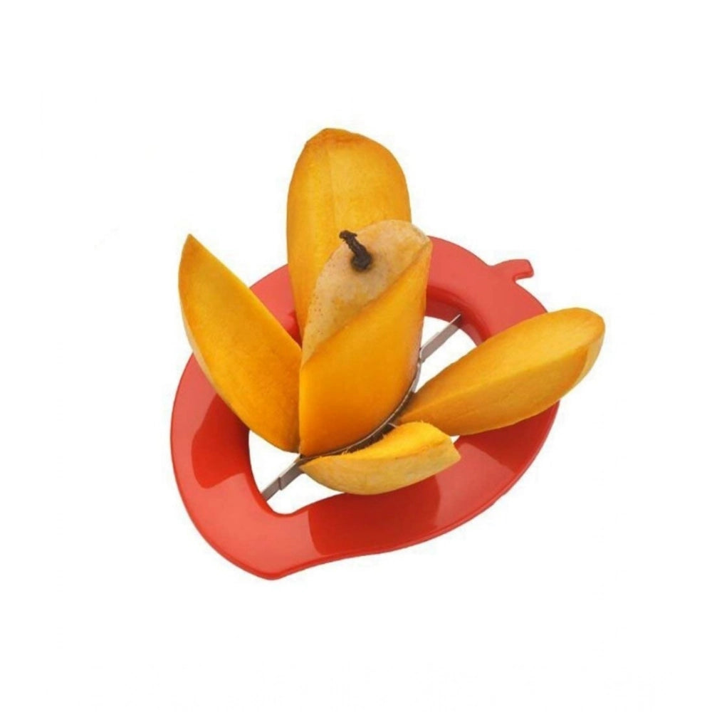 Pack of 5 Mango Cutter And Slicer Tool – with Stainless Steel Blades (Assorted Color)