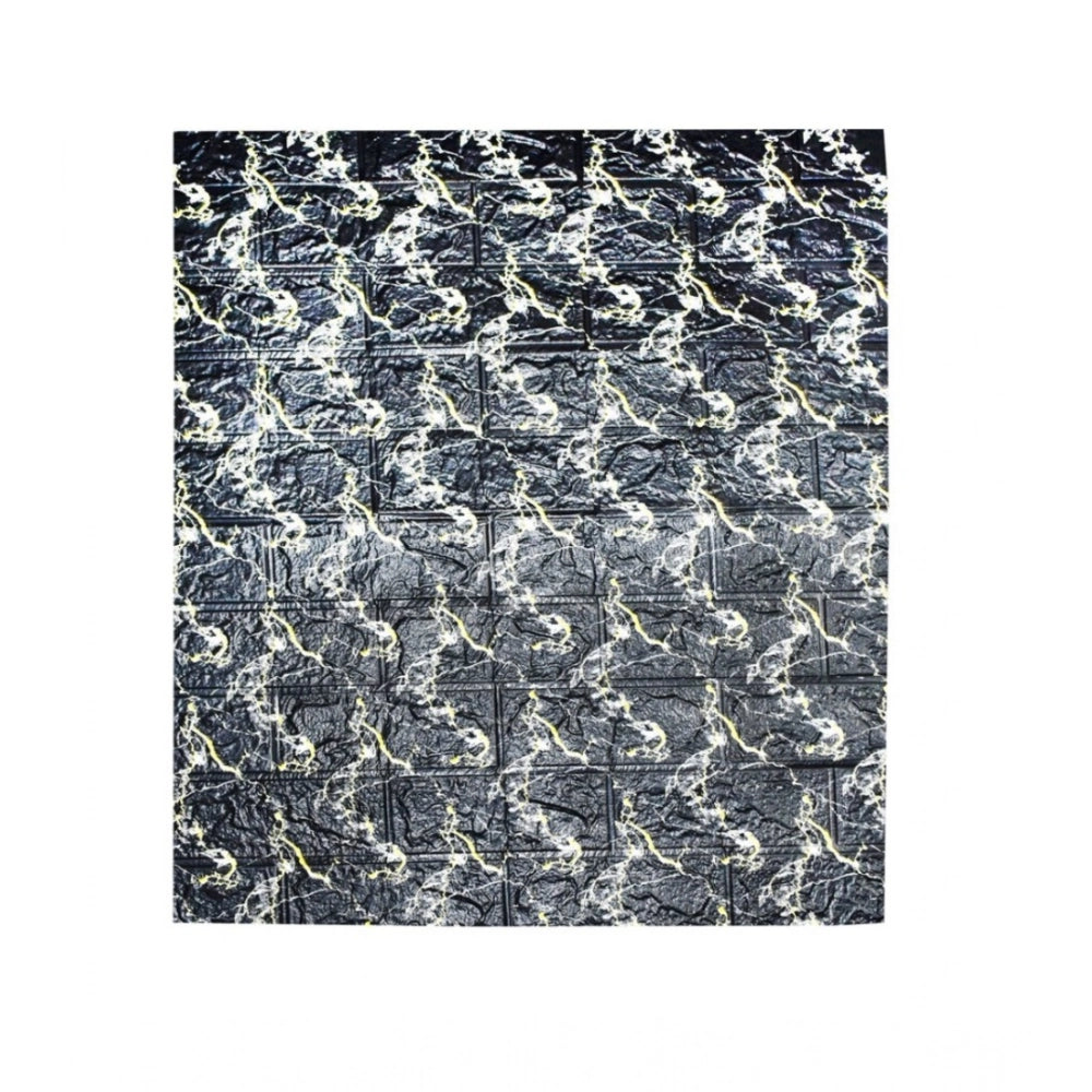 Pack of 3 Fancy 3D Wall Decor – Stylish Black Decorative Wall Art (Assorted Color)