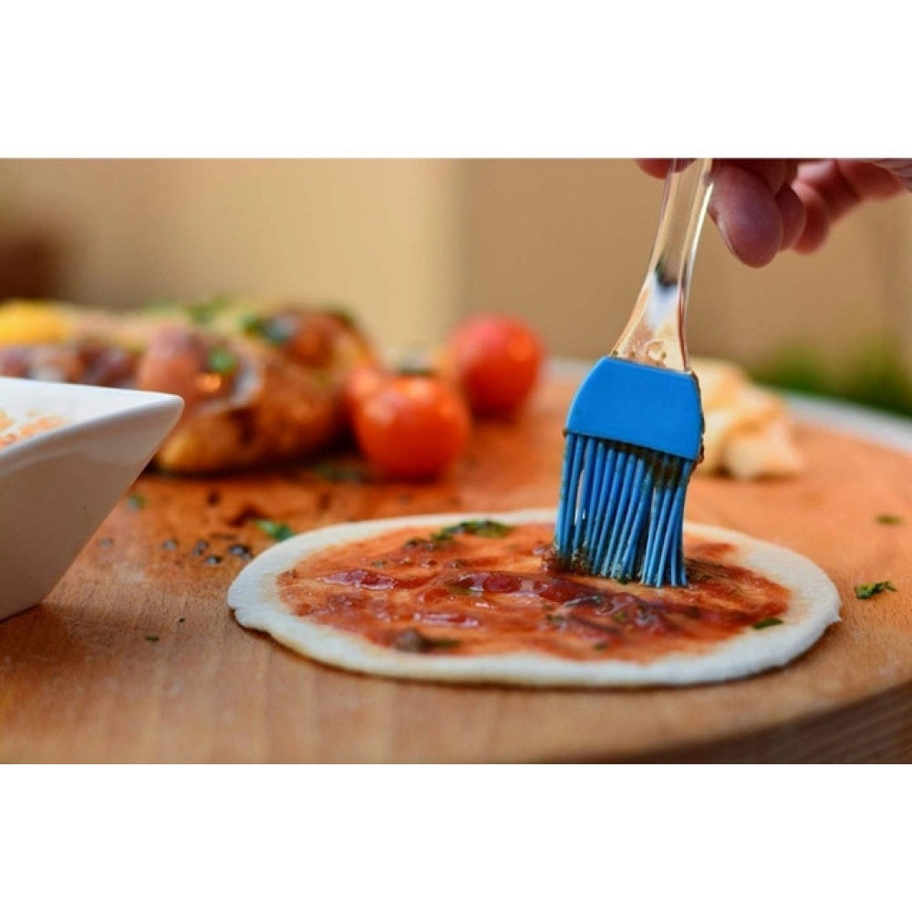 Pack of 10 Silicone Oil Brush – Heat Resistant Cooking And Baking Basting Brush (Assorted Color)