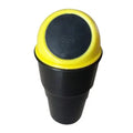 Pack of 3 Mini Car Trash Bin – Portable Vehicle Garbage Containers (Color: Black)